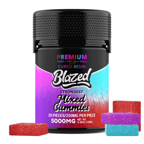 blazed mixed gummy 5000mg thca buy deal coupon code reddit